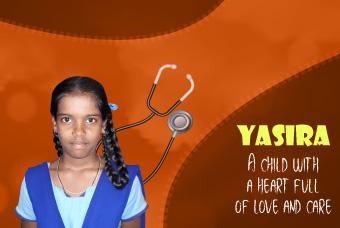 Yasira, our would-be doctor!