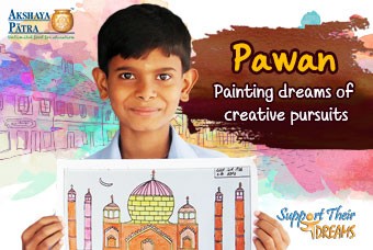 Pawan wants to paint his future as an artist