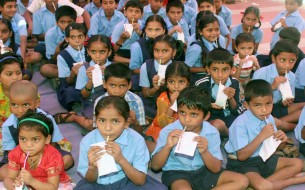 Akshaya Patra supports Ksheera Bhagya Scheme