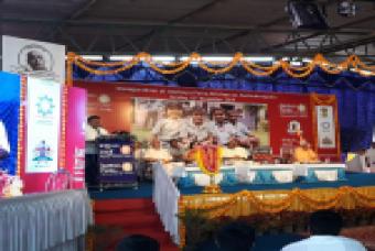 Inauguration Ceremony of Akshaya Patra’s Newest kitchen in Mandya