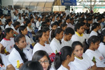 More than 1,000 students from reputed colleges and educational institutions enthusiastically participated in the cleanliness drive